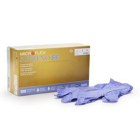 Supreno SE Nitrile Exam Glove, Large, Blue