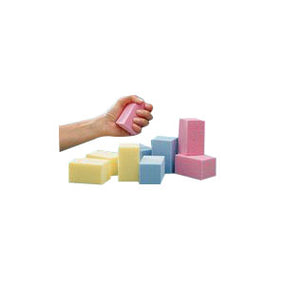 Temper Foam R-Lite Foam Blocks Pink, 1-3/4