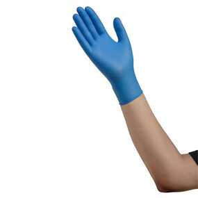 ESTEEM Stretch Nitrile Exam Gloves, Powder-Free, X-Small, Blue, Non-Sterile - 4.7 MIL
