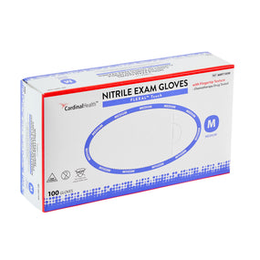 Cardinal Health FLEXAL Touch Nitrile Exam Gloves, Powder-Free, Medium - 3.1 MIL