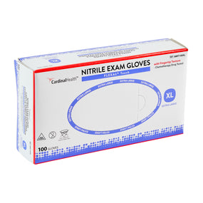 Cardinal Health FLEXAL Touch Nitrile Exam Gloves, Powder-Free, X-Large - 3.1 MIL