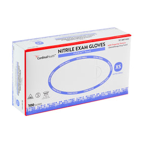 Cardinal Health FLEXAL Touch Nitrile Exam Gloves, Powder-Free, X-Small - 3.1 MIL