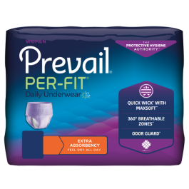Prevail Per-Fit Underwear for Women - Extra Absorbency | M, L, XL