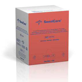SensiCare Sterile Powder-Free Stretch Vinyl Exam Glove Medium