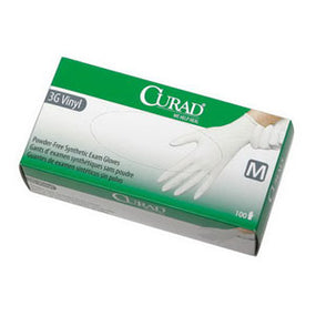 CURAD Non-Sterile Powder-Free Textured Latex Exam Glove Large