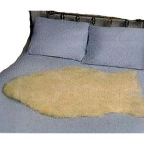 Natural Sheepskin, 100% Natural Wool,8 To 9 Sq Ft.