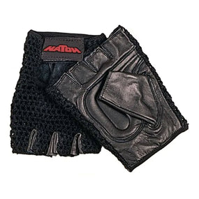 Push Glove Hatch Half Finger Large Black Hand Specific Pair