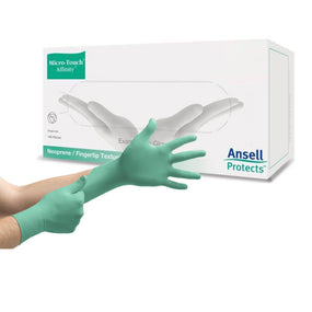 Micro-Touch Affinity Polychloroprene Exam Glove, Small, Green