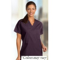 Fashion Seal 6691-L, Scrub Shirt Reversible Unisex LG Blue Ea