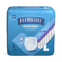 Medline FitRight Super Protective Underwear