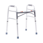 McKesson Junior Aluminum Folding Walker, 25  32 Inch Height