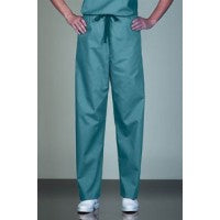 Fashion Seal 78853-L, Scrub Pant Unisex Drawstring Teal L Ea