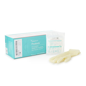 Protexis PI Classic Polyisoprene Surgical Glove, Size 6.5, Ivory