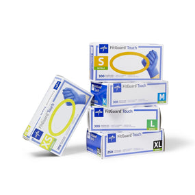 FitGuard Touch Powder-Free Nitrile Exam Gloves, FG TOUCH NITRILE EXAM GLOVES, 100CT,