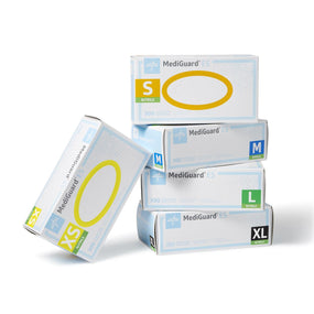 MediGuard ES Powder-Free Nitrile Exam Gloves, GLOVE,EXAM,NITRILE,MG ES, 300, M