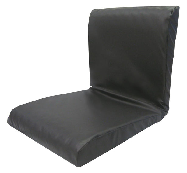 Medline Therapeutic Foam Seat and Back Cushion, CUSHION,SEAT & BACK,18X16",PRES RELIEF