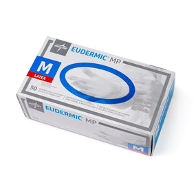 Eudermic MP High-Risk Powder-Free Latex Exam Gloves, GLOVE,EXAM,LATEX,EUDERMIC-MP,12