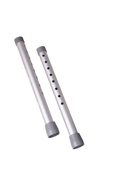 Medline Walker Foot Piece Extension Sets, SET,EXTENSION,FOOTPIECE