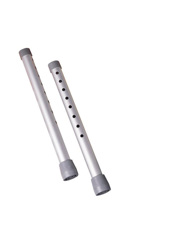 Medline Walker Foot Piece Extension Sets, SET,EXTENSION,FOOTPIECE