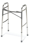 Medline Adult Heavy-Duty 2-Button Folding Walkers, WALKER,HEAVY DUTY,GUARDIAN