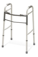 Medline Youth 2-Button Folding Walkers without Wheels, WALKER,2 BUTTON,FOLDING,ADJ,1IN,JUNIOR