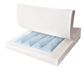 Medline Gel Foam Wheelchair Cushions for Pressure Redistribution, CUSHION,W/C,GEL FOAM CUSHION,16X16X2,EA
