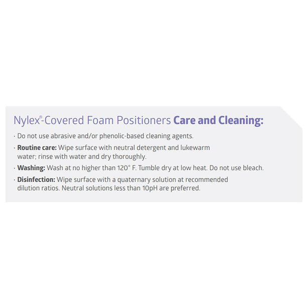 Medline Reusable Nylex-Covered Foam Multipurpose Wedges, WEDGE, FOAM, NYLEX COVER, 21X21X10