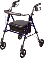 Step N Rest Roller Walker, 250Lb Capacity