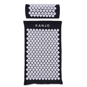 Kanjo Memory Foam Acupressure Mat Set, Black