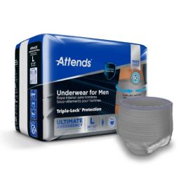 Attends Discreet Men's Underwear - Heavy Absorbency