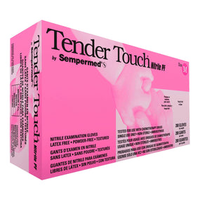 Tender Touch Nitrile Exam Glove, Medium, Lavender