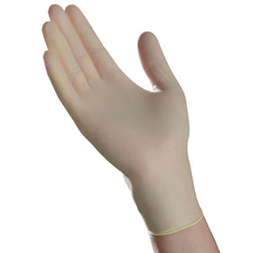 AMBITEX Non-Sterile Powder-Free Vinyl Supreme XP Exam Glove Small  Cream