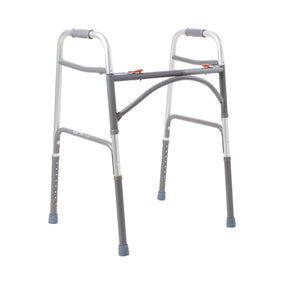 McKesson Steel Bariatric Folding Walker, 32  39 Inch Height