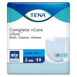 TENA Complete +Care Ultra Incontinence Briefs