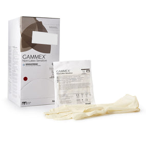 Gammex Non-Latex Sensitive Polychloroprene Surgical Glove, Size 7, Cream