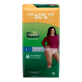 Depend Super Plus Absorbency Underwear for Women