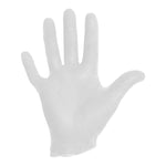 Halyard Vinyl Exam Glove, Large, White