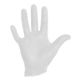 Halyard Vinyl Exam Glove, Large, White