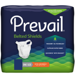 Prevail Belted Shields, Button Straps | Extra Absorbency