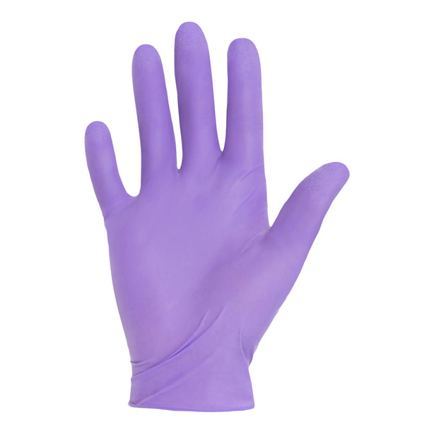 Purple Nitrile-Xtra Extended Cuff Length Exam Glove, Medium