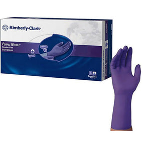 Sterile Powder-Free Purple Nitrile Exam Glove Large