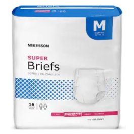 McKesson Super Briefs, Moderate Absorbency