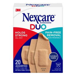Nexcare DUO Bandages, Assorted Sizes