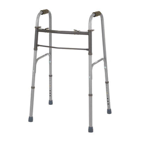 Medline Junior Two-Button Folding Walkers, WALKER,2 BUTTON,JUNIOR, BASIC