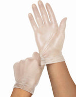 Powder-Free Clear Vinyl Exam Gloves, GLOVE, VINYL, PF, CLEAR, MEDIUM