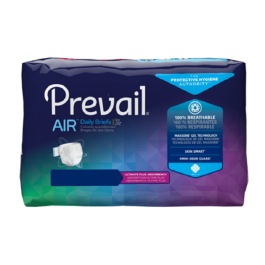 Prevail Air Stretchable Daily Incontinence Briefs, Ultimate Absorbency