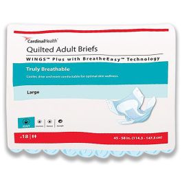 Quilted Plus Breathable Briefs with BreatheEasy Technology