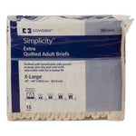 Simplicity Extra Quilted Adult Briefs Moderate Absorbency