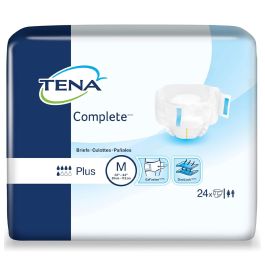 TENA Complete Briefs (Plus), Moderate Absorbency
